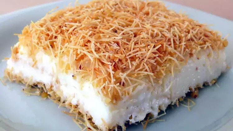 Kadayıflı Muhallebi